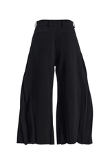 The Roxanne Pleated Trouser Black