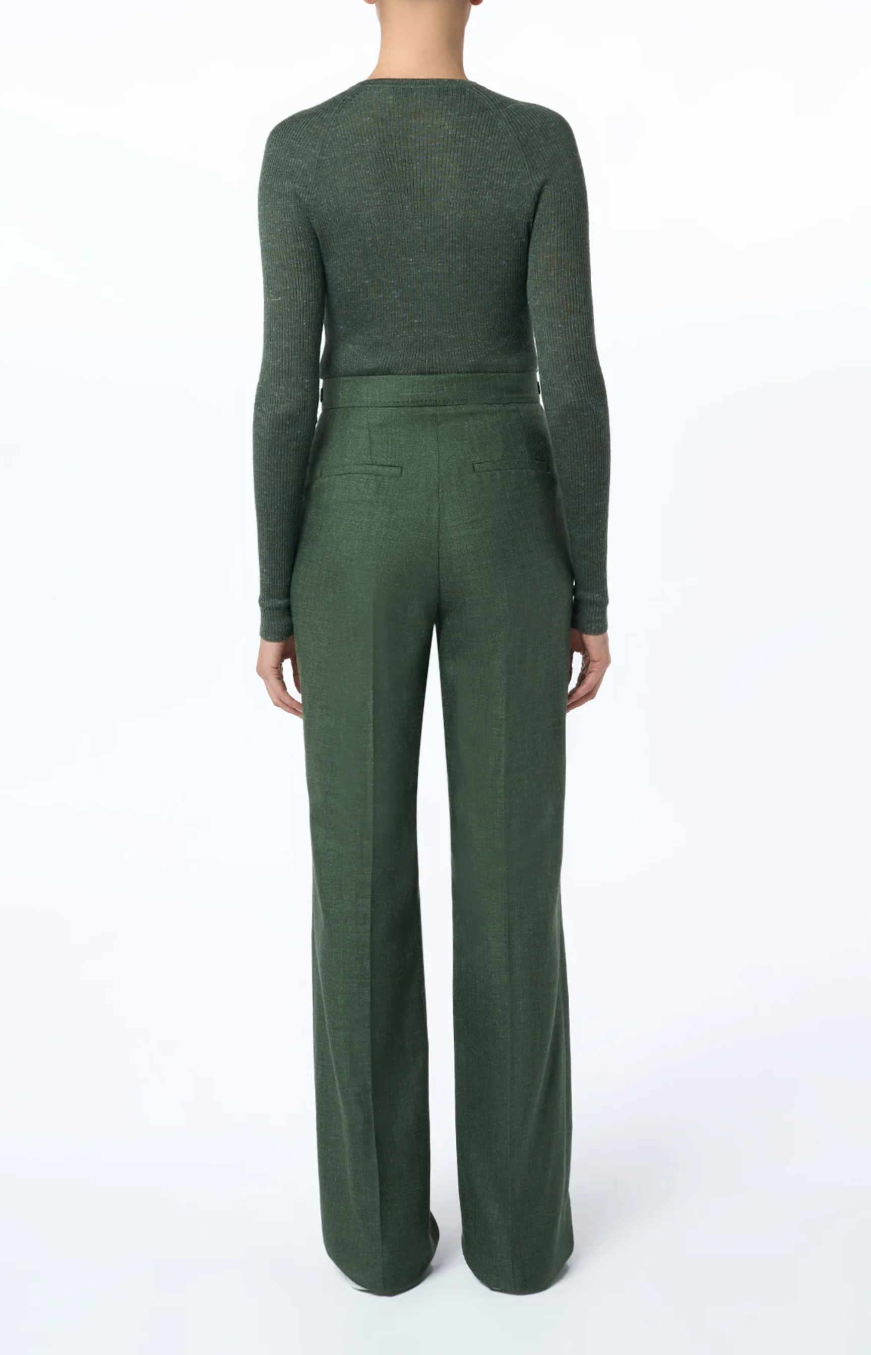 Gabriela Hearst Anges Knit Henley Olive