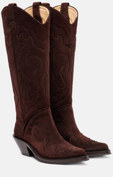 Gabriela Hearst Capitana Boot Dark Chocolate Brown