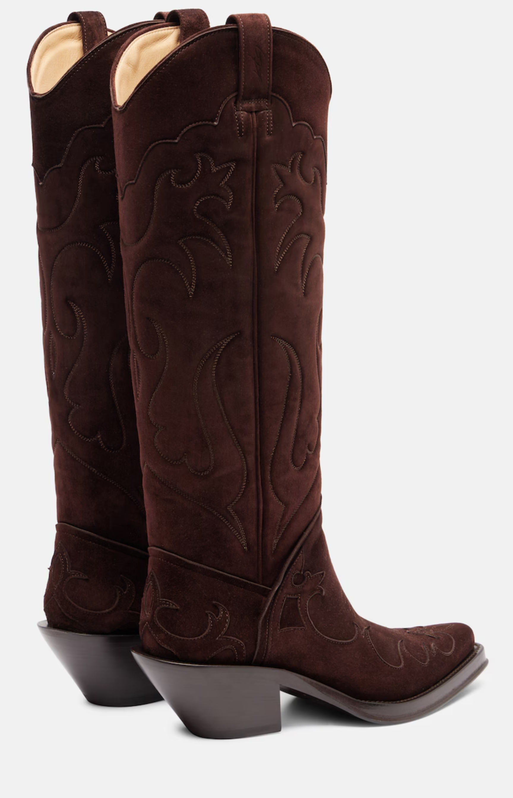 Gabriela Hearst Capitana Boot Dark Chocolate Brown