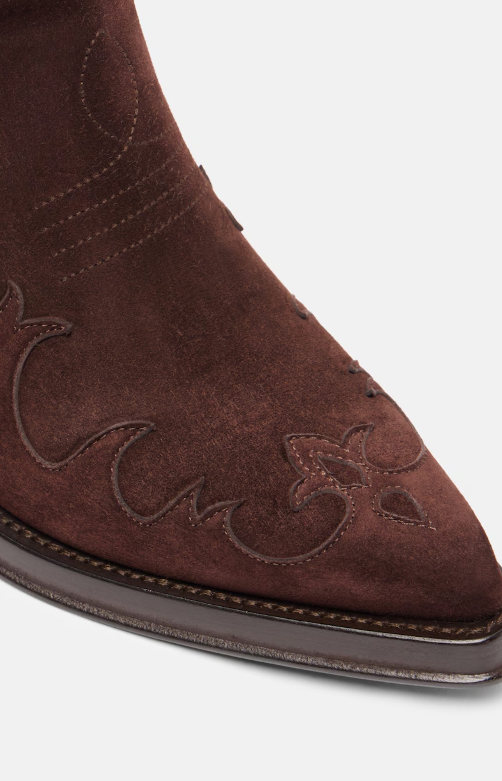 Gabriela Hearst Capitana Boot Dark Chocolate Brown