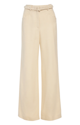 Gabriela Hearst Norman Wide Leg Tweed Pant