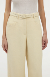 Gabriela Hearst Norman Wide Leg Tweed Pant