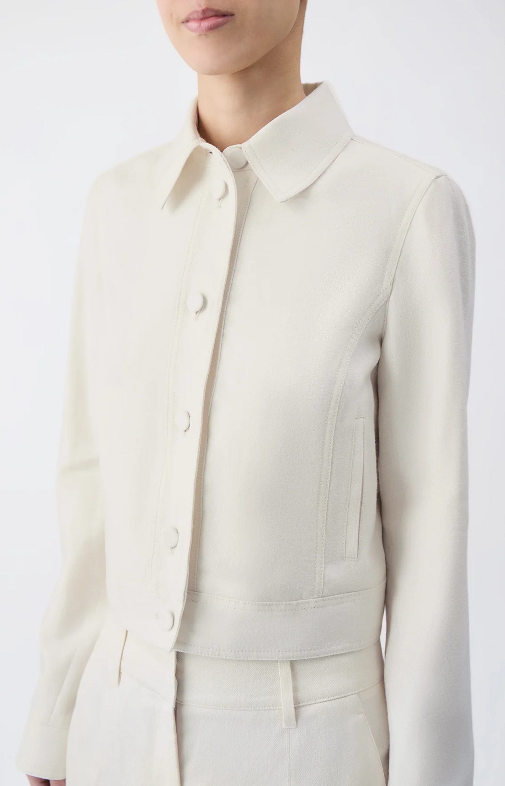 Gabriela Hearst Thereza Jacket Ivory