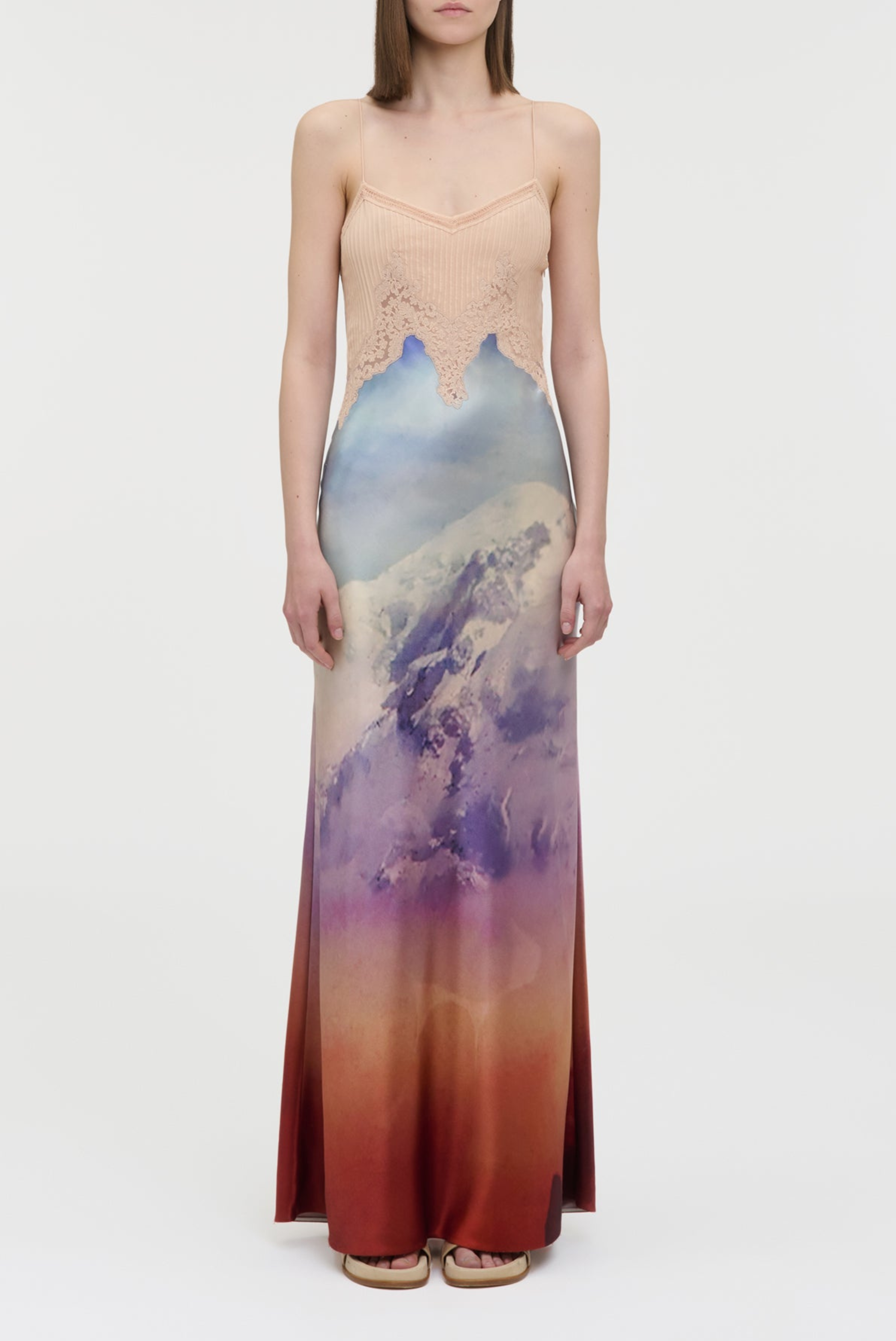 Gabriela Hearst Adolphine Dress Mountain