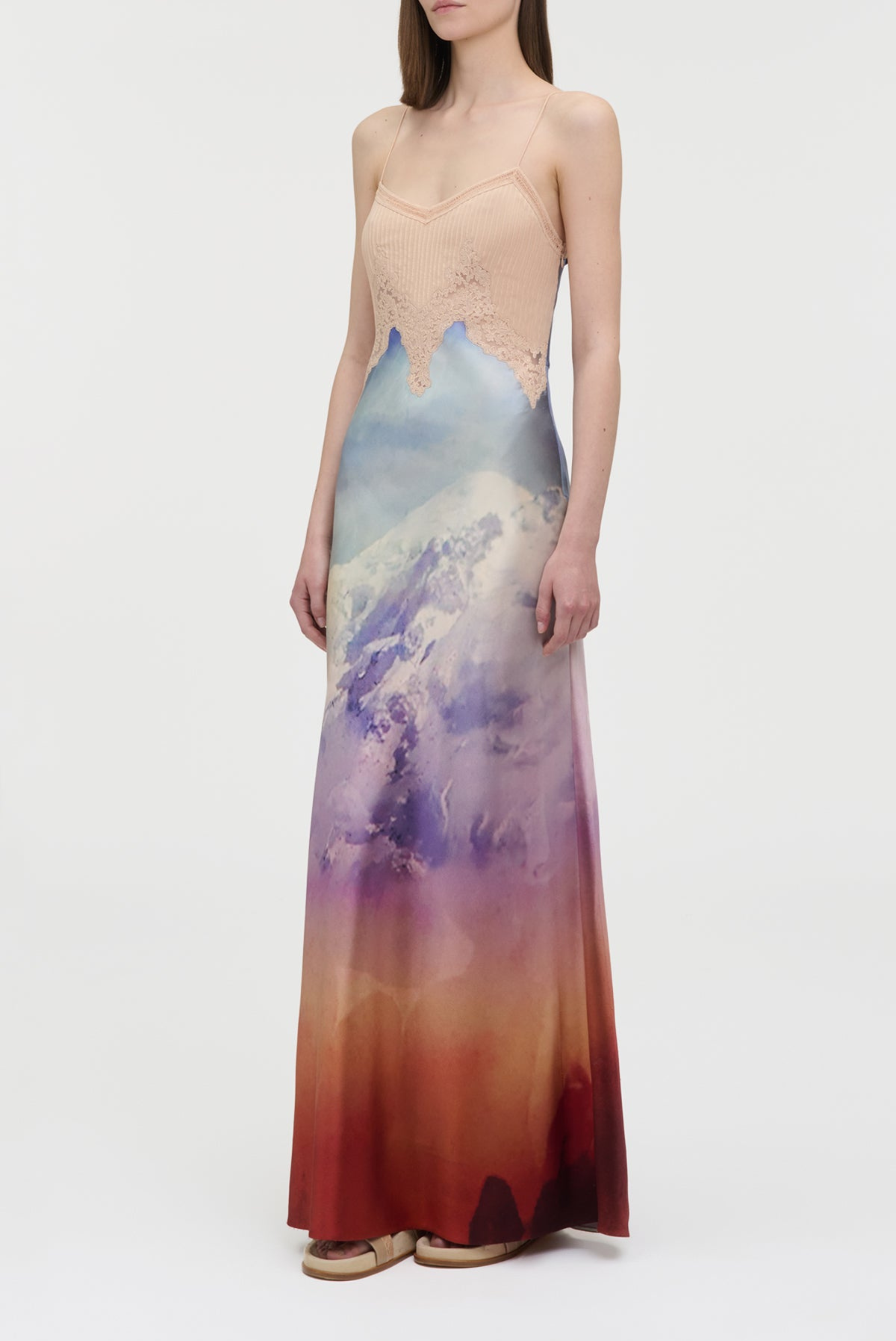 Gabriela Hearst Adolphine Dress Mountain