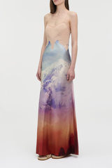 Gabriela Hearst Adolphine Dress Mountain