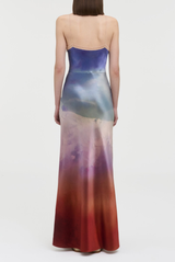 Gabriela Hearst Adolphine Dress Mountain