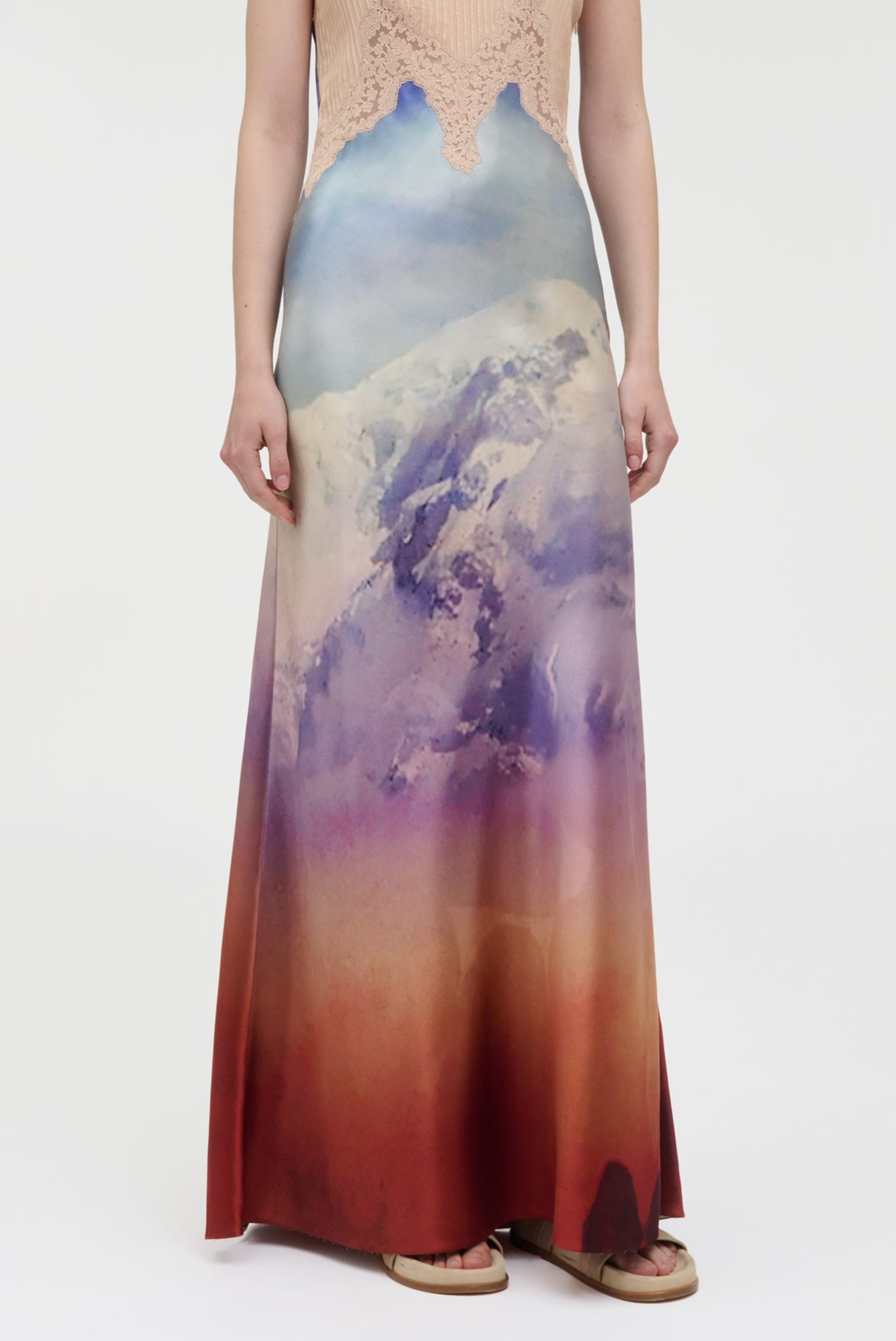 Gabriela Hearst Adolphine Dress Mountain