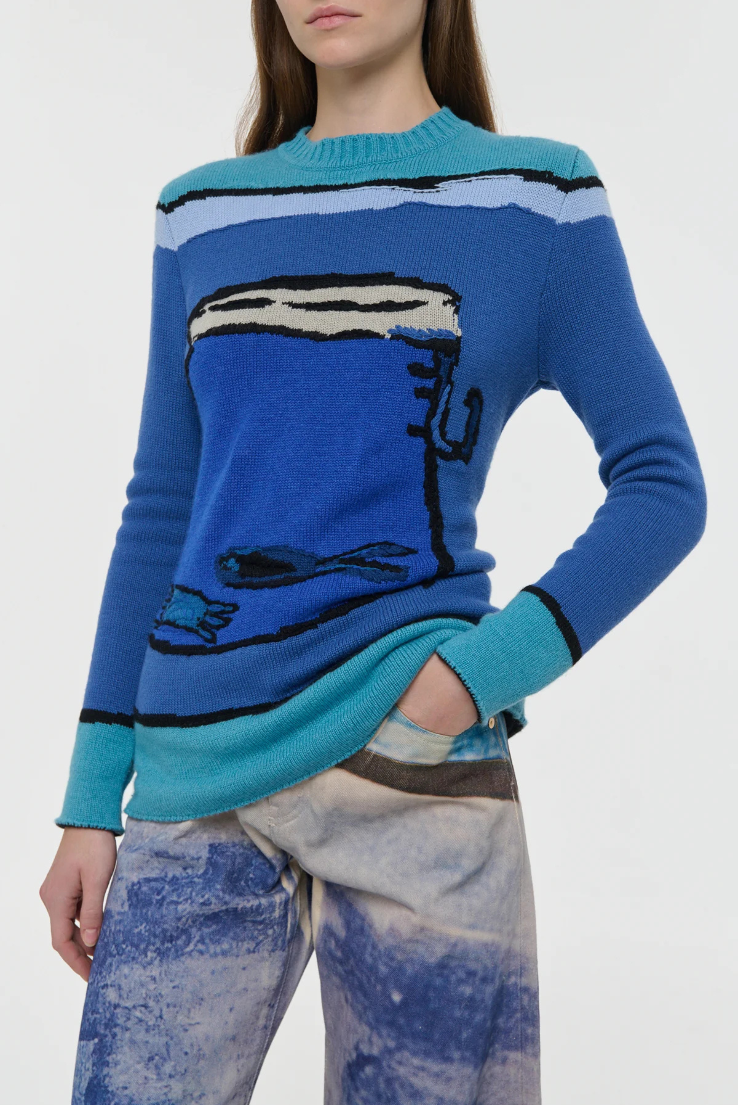 Gabriela Hearst Amoret Jean Water Multi
