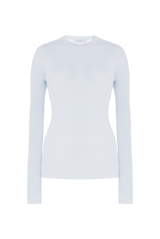 Gabriela Hearst Browning Crewneck Sweater Light Blue