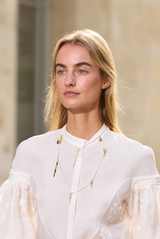 Gabriela Hearst Charm Necklace White