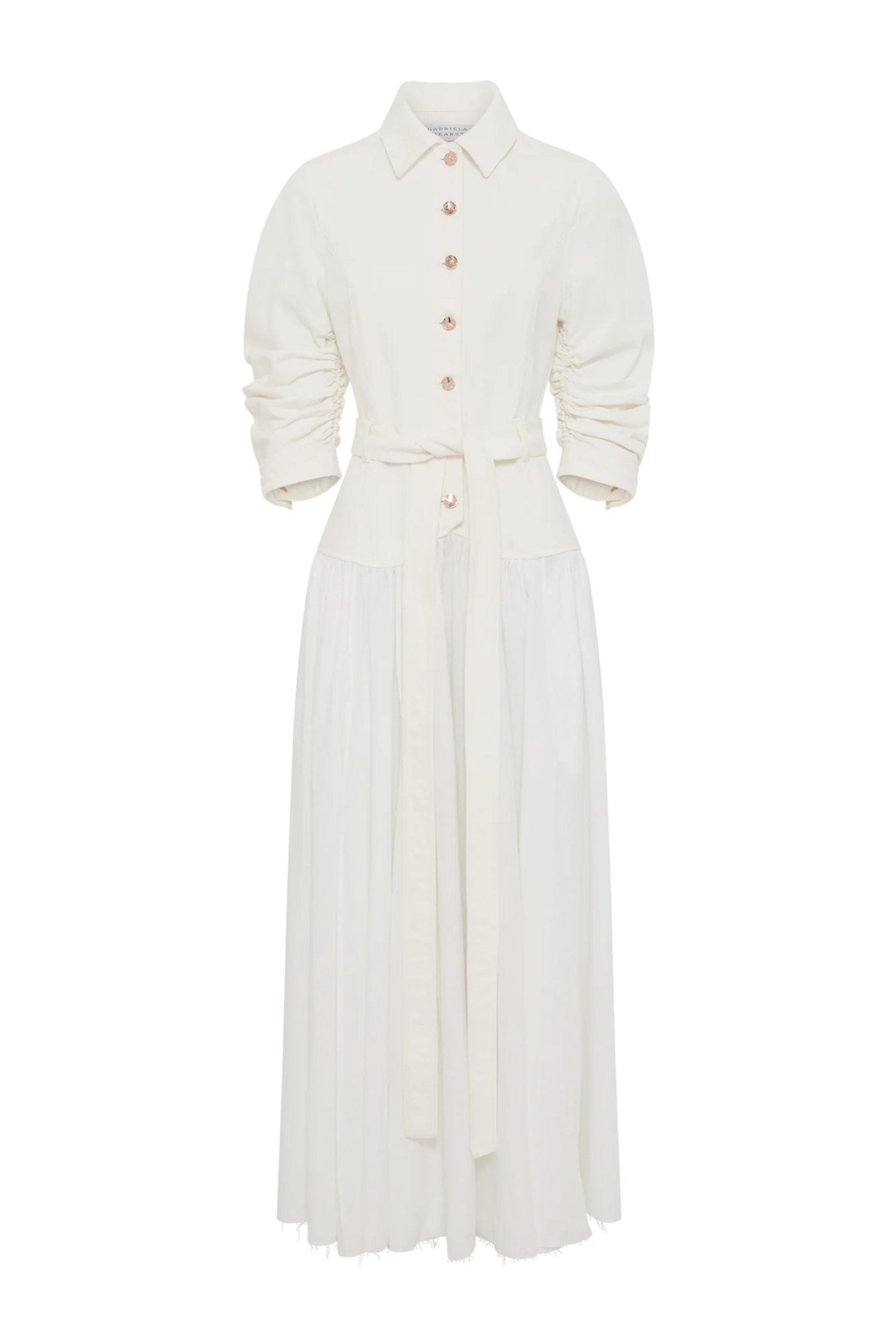 Gabriela Hearst Delyth Dress White 