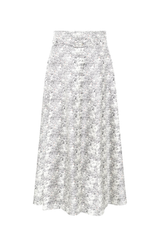 Gabriela Hearst Dugald Skirt in Ivory Multi 