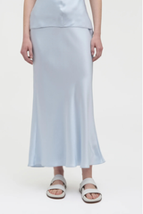 Gabriela Hearst Frei Skirt Light Blue 