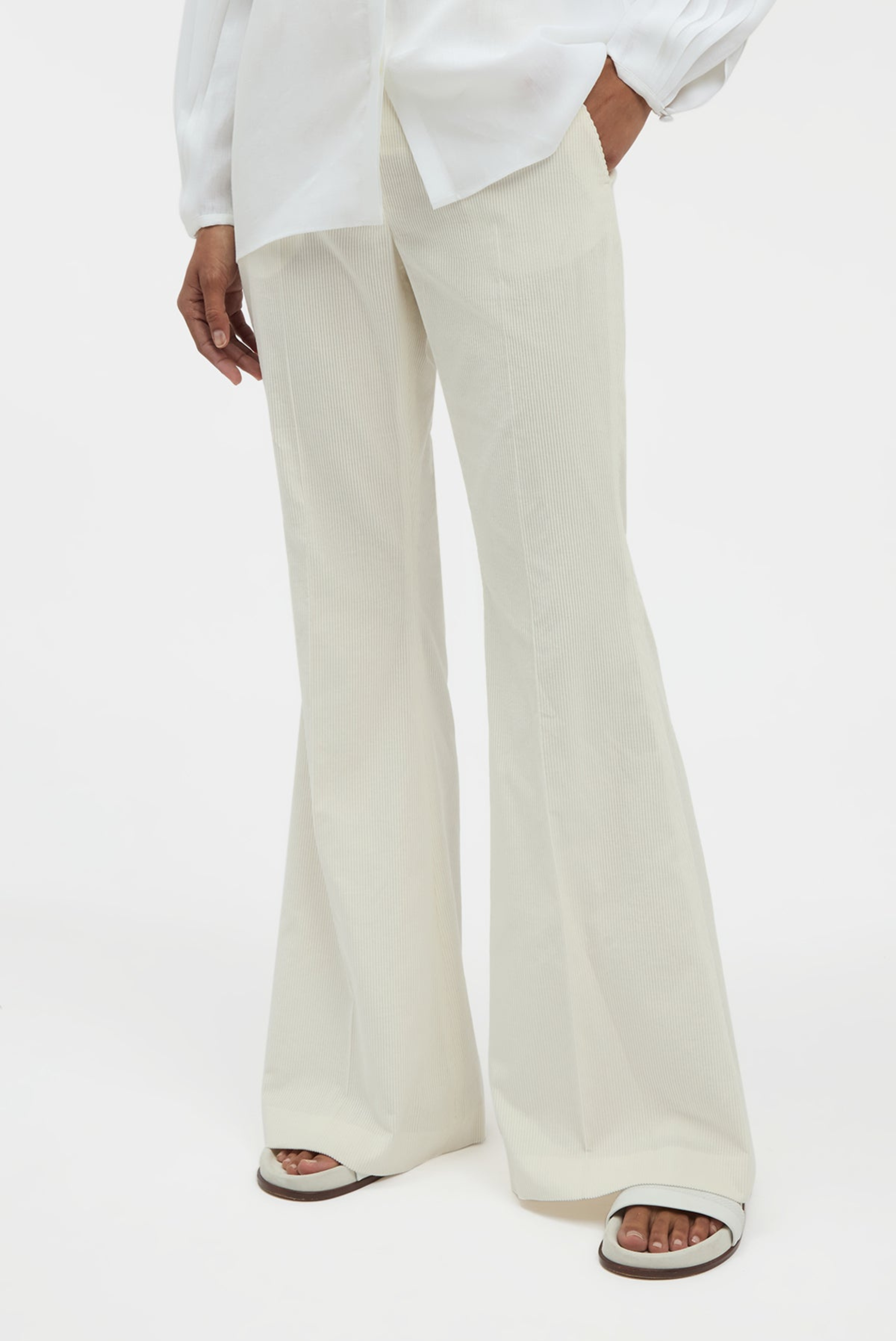 Gabriela Hearst Ianthe Pant Ivory
