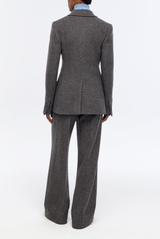 Gabriela Hearst Leiva Blazer Charcoal Multi