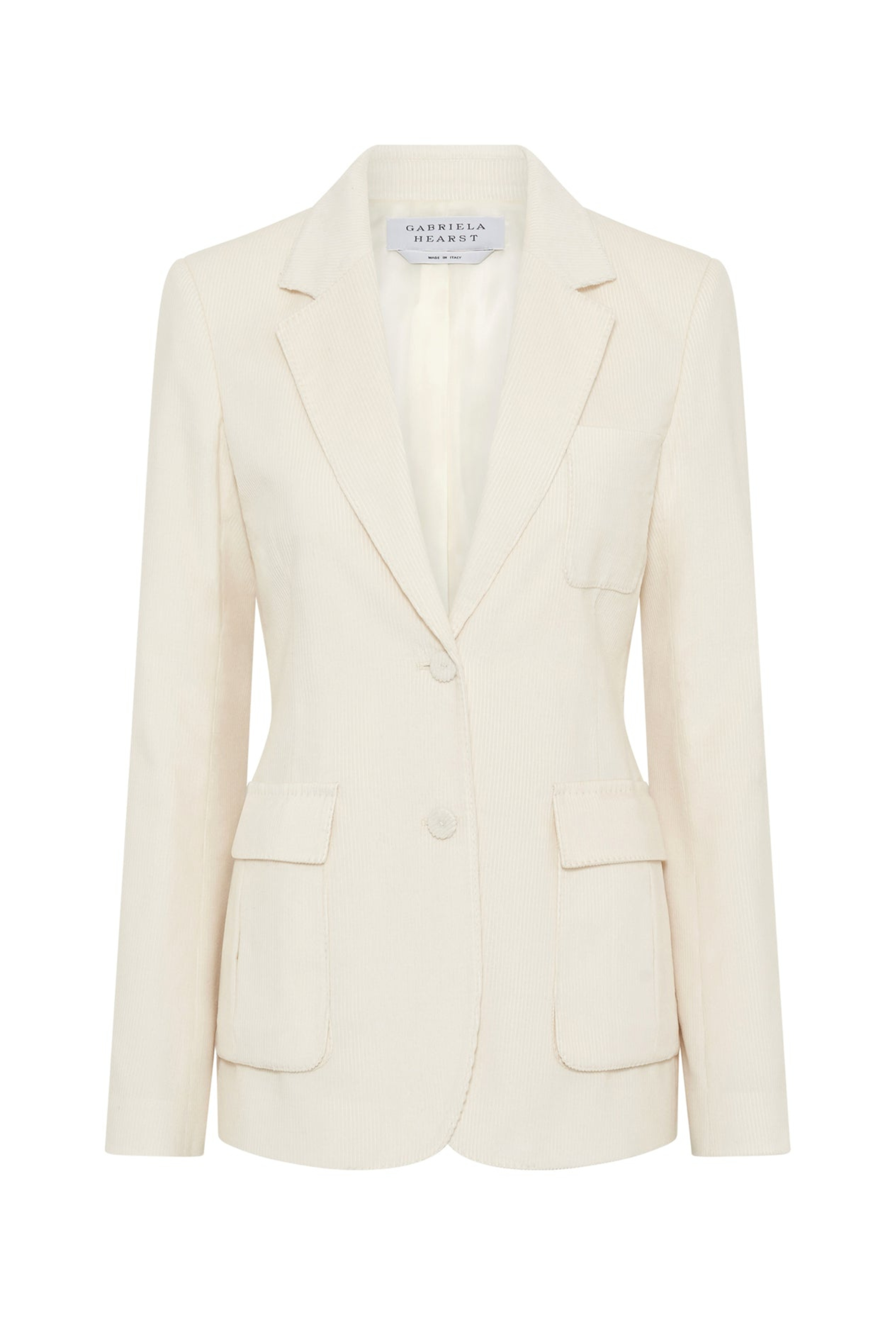 Gabriela Hearst Louisa Blazer Ivory 