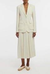 Gabriela Hearst Louisa Blazer Ivory 