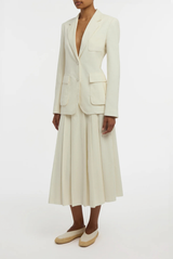 Gabriela Hearst Louisa Blazer Ivory 