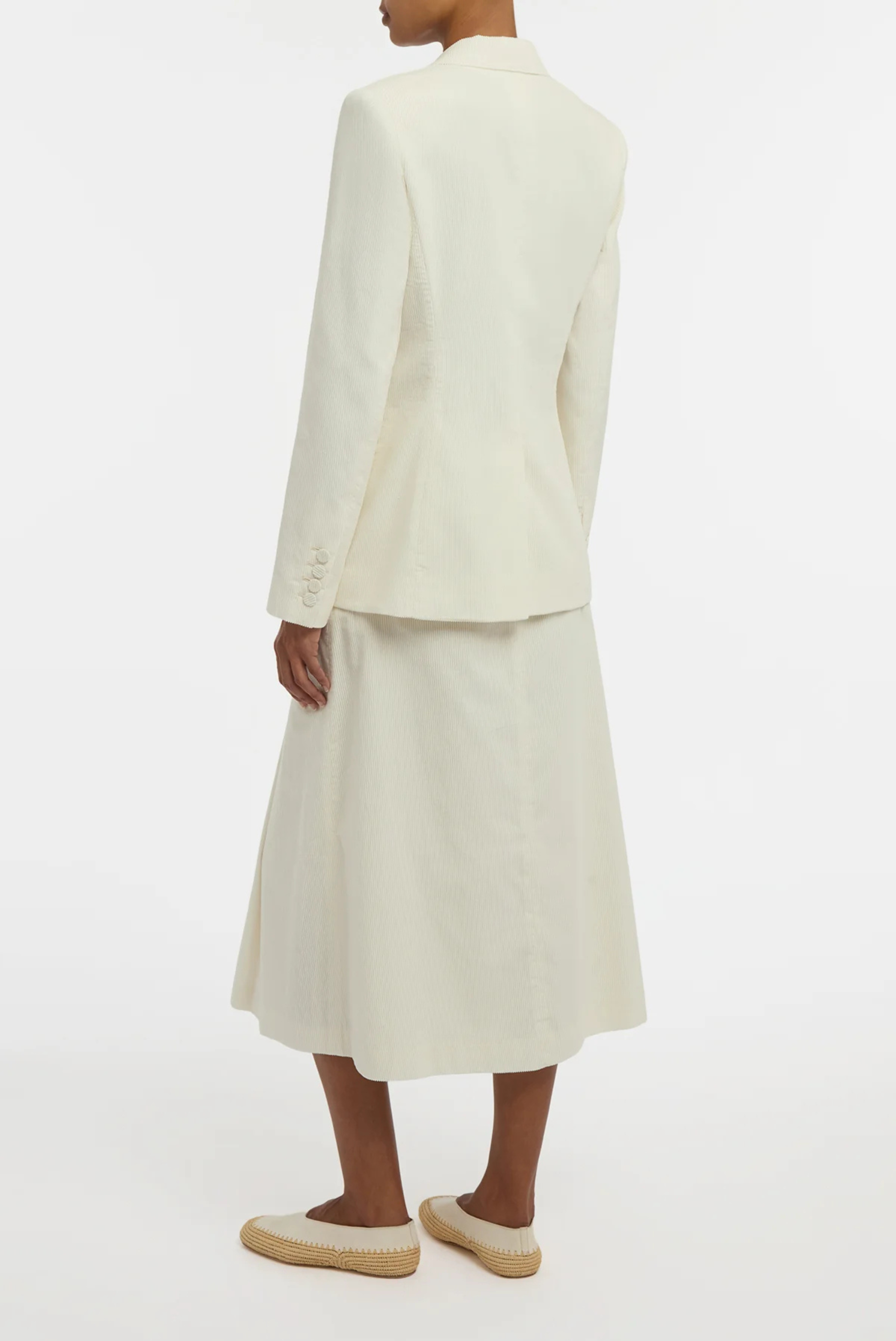 Gabriela Hearst Louisa Blazer Ivory 
