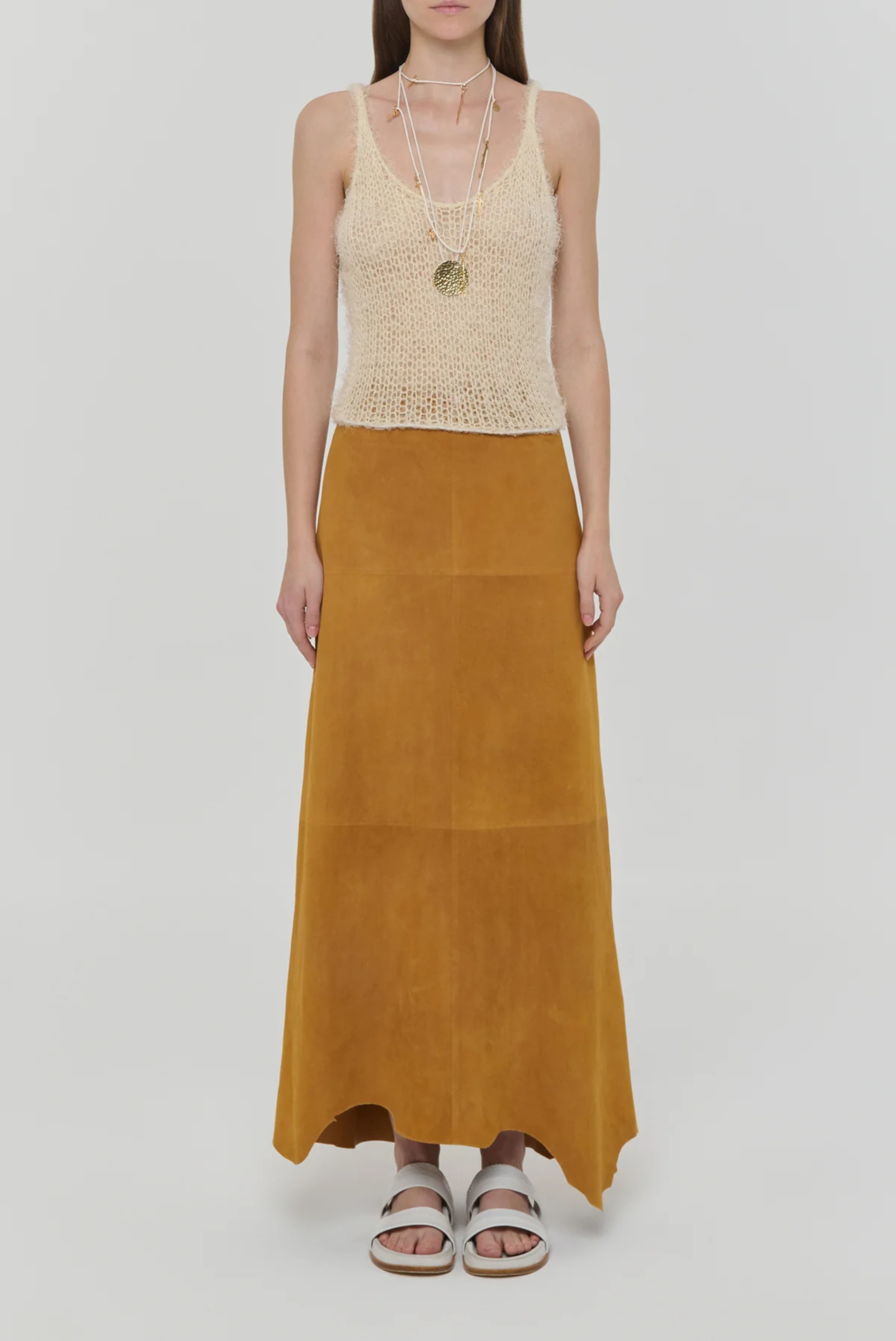 Gabriela Hearst Nur Tank Off White