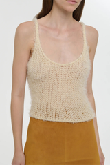 Gabriela Hearst Nur Tank Off White 