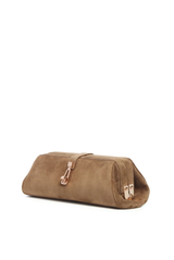 Gabriela Hearst Paola Clutch Dark Sand