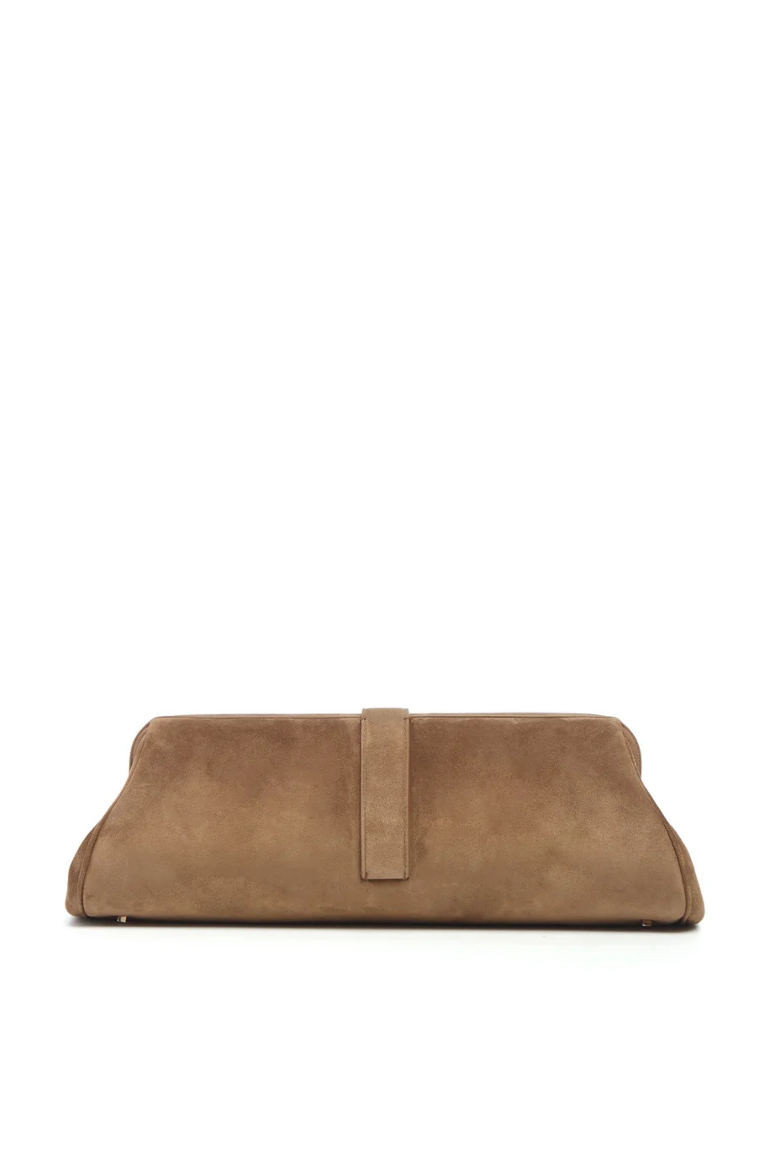 Gabriela Hearst Paola Clutch Dark Sand