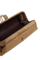 Gabriela Hearst Paola Clutch Dark Sand