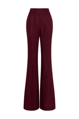 Gabriela Hearst Rhein Pant Bordeaux 
