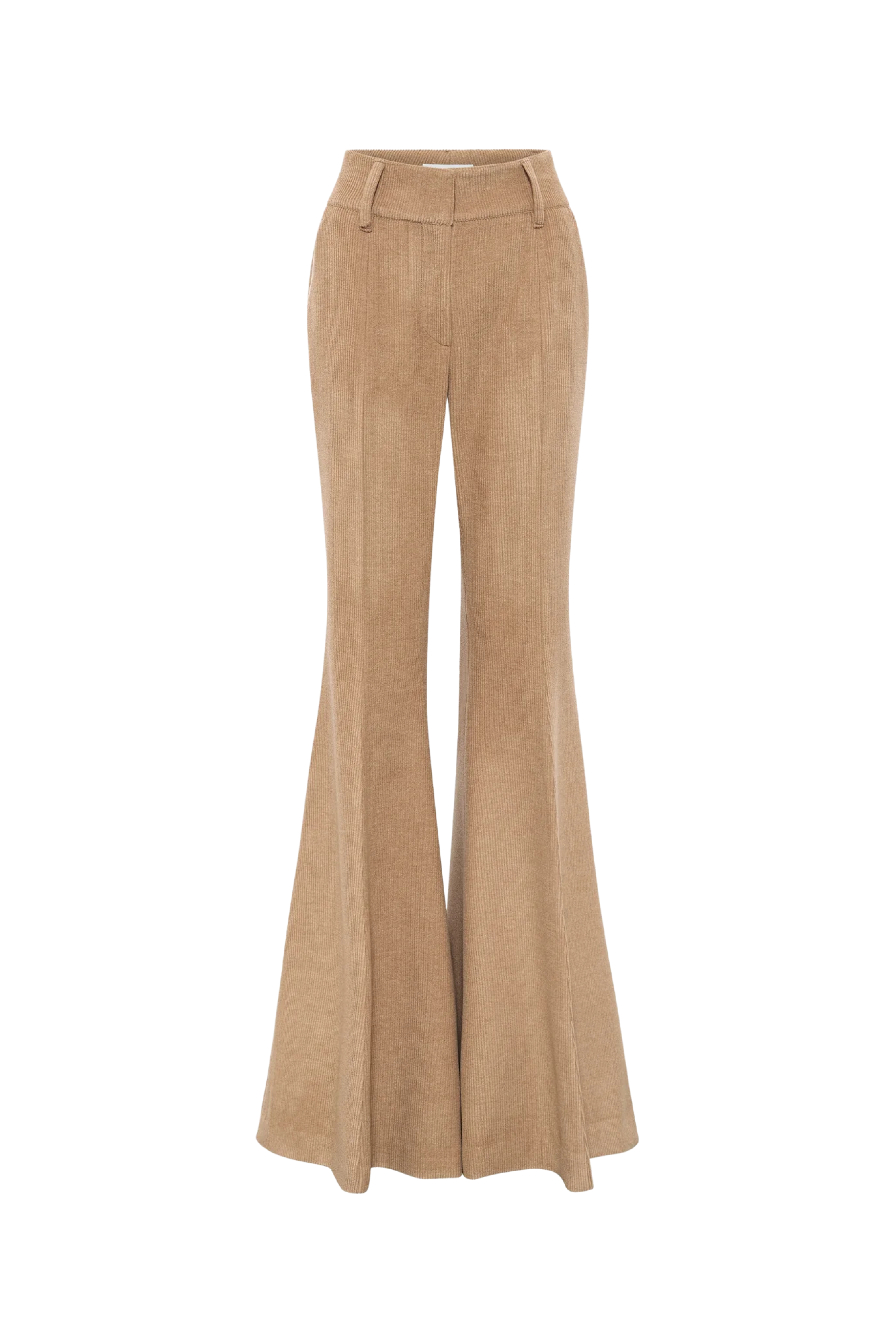 Gabriela Hearst Rhein Pant in Camel Cashmere Wool Corduroy