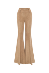Gabriela Hearst Rhein Pant in Camel Cashmere Wool Corduroy