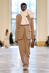 Gabriela Hearst Rhein Pant in Camel Cashmere Wool Corduroy