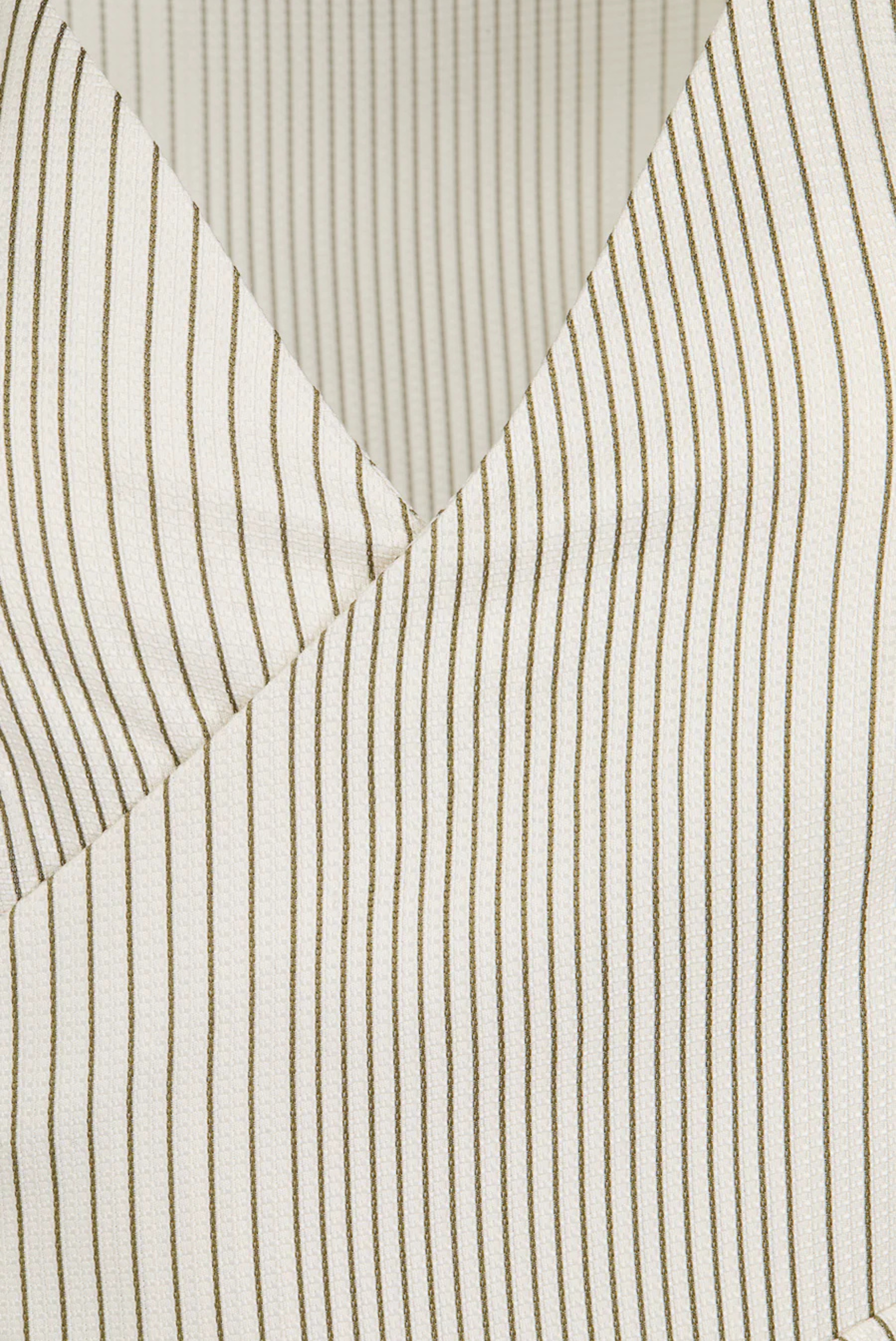 Giuliva Heritage The Lyra Dress Green and White Stripe