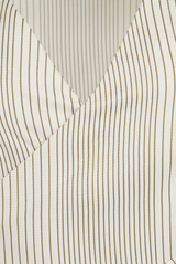Giuliva Heritage The Lyra Dress Green and White Stripe