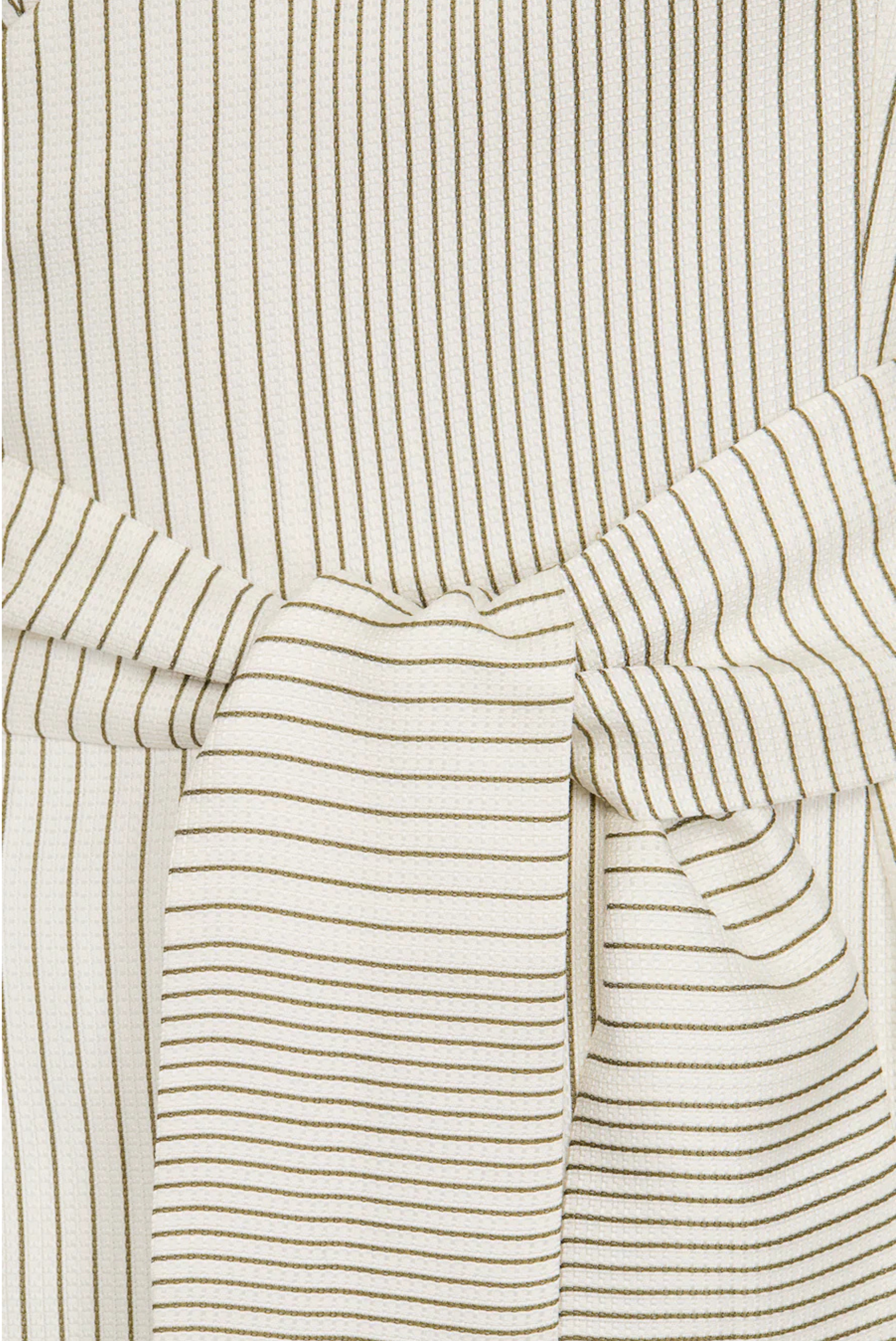 Giuliva Heritage The Lyra Dress Green and White Stripe