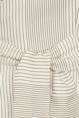 Giuliva Heritage The Lyra Dress Green and White Stripe