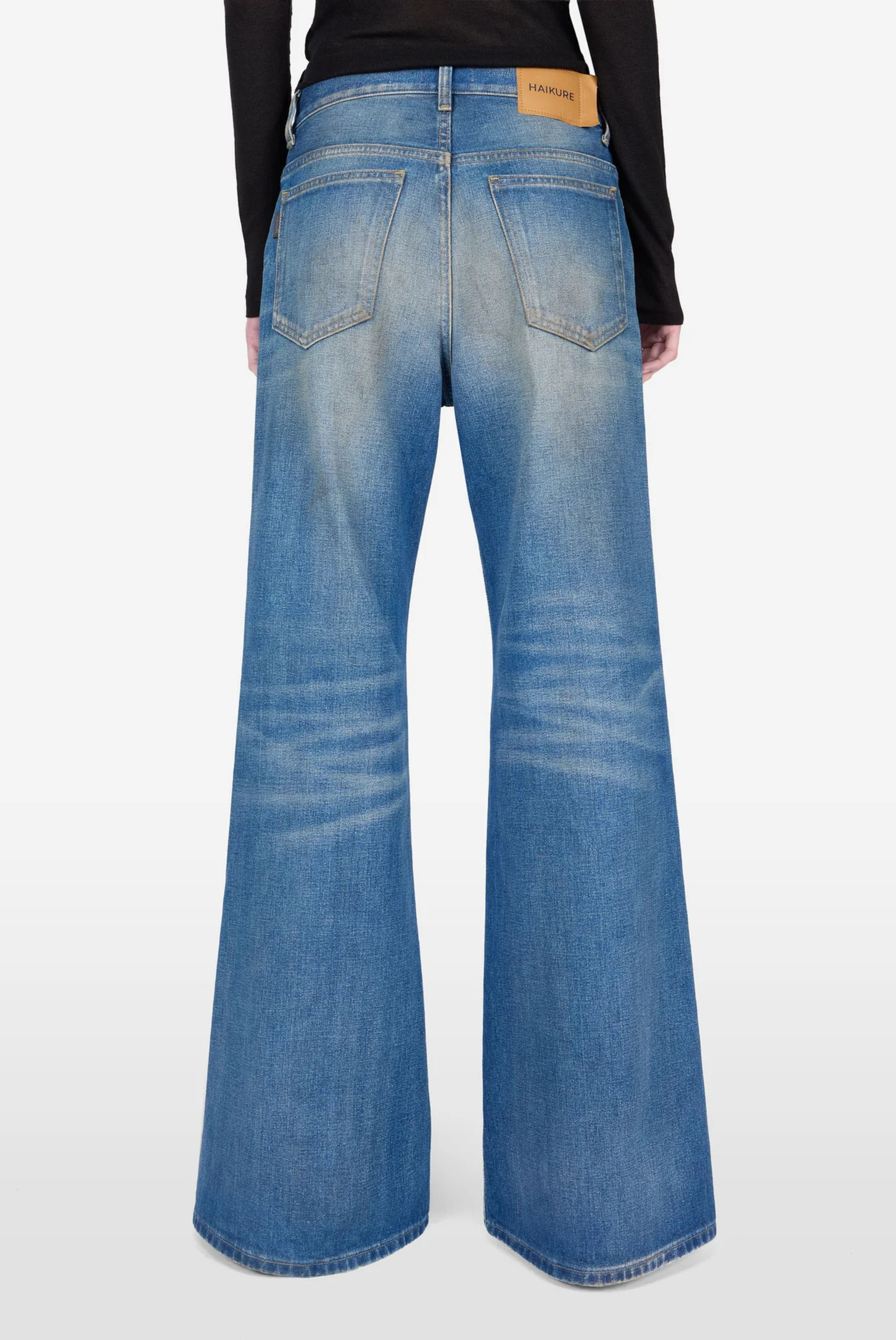 Haikure Clara Flared Jeans Jane Blue