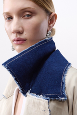 Haikure Double Trench Coat Paired