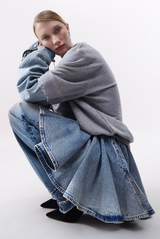 Haikure Flora Cut Jeans Pollock 
