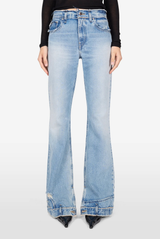 Haikure Flora Cut Jeans Pollock 