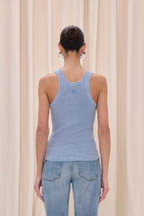 Haikure Gem Top Indigo