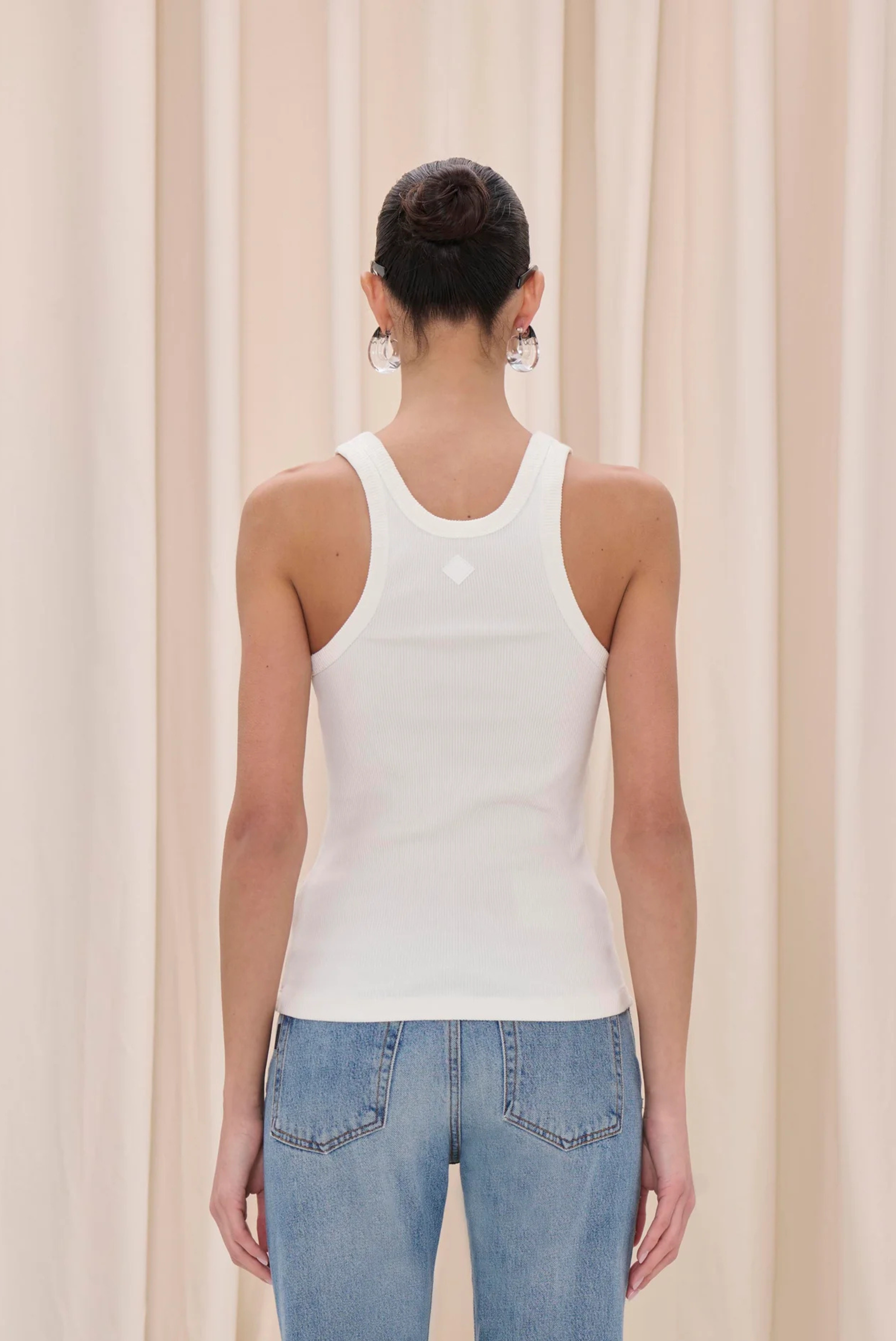 Haikure Gem Top White1