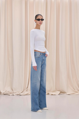 Haikure Korea Jeans Nordic Blue