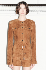 Haikure Temple Suede Jacket