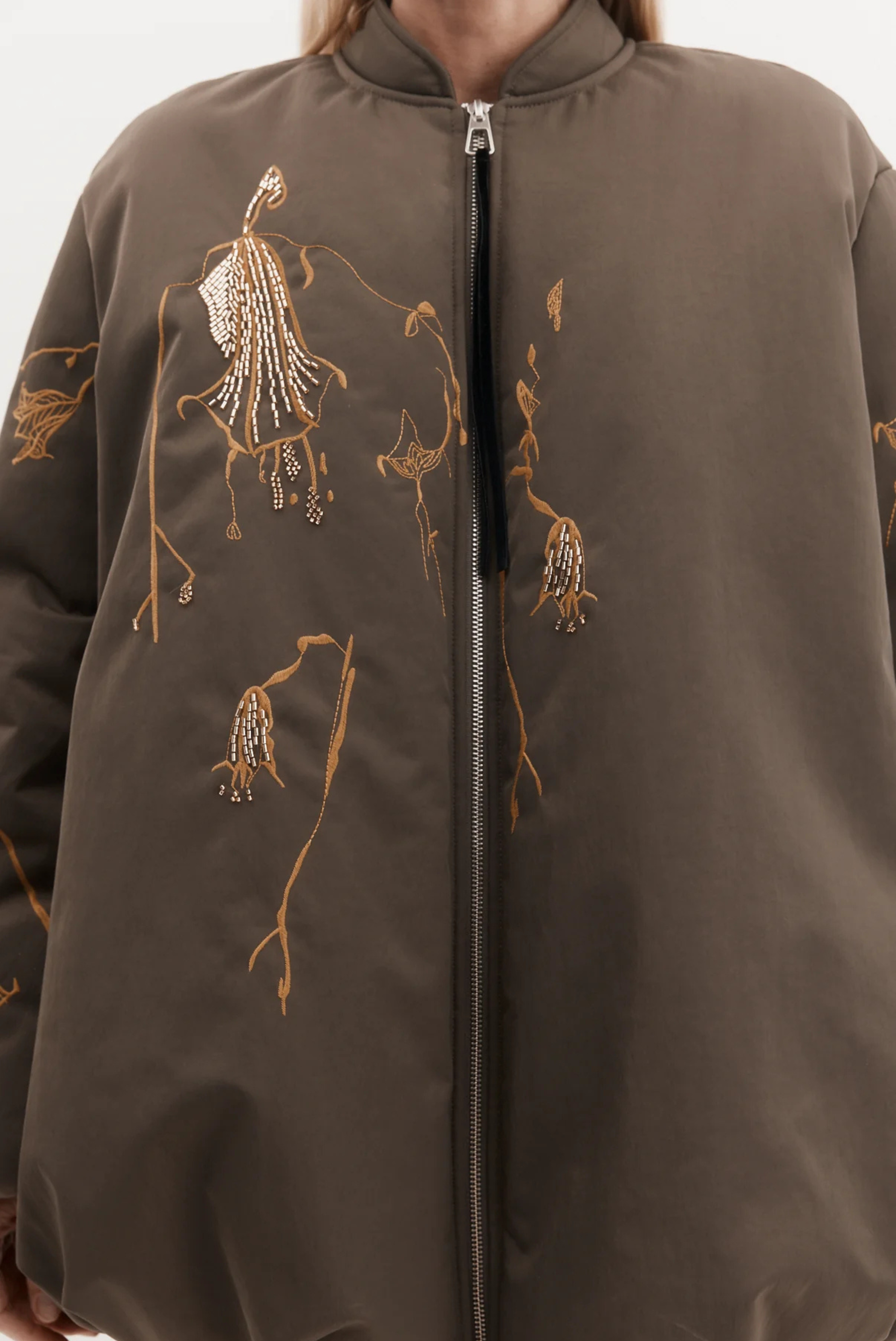 Harris Tapper Chloe Jacket Beaded Sepia 