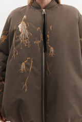 Harris Tapper Chloe Jacket Beaded Sepia 