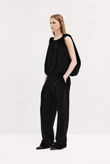 Harris Tapper Velvet Knot Top