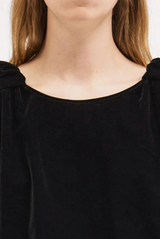 Harris Tapper Velvet Knot Top